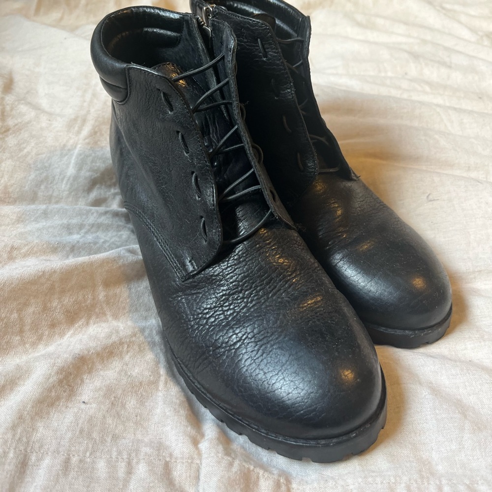 Eileen Fisher black boots